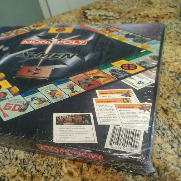 X-Men Collector's Edition Monopoly 8 Collectible Pewter Tokens From 2000 - Picture 12 of 12